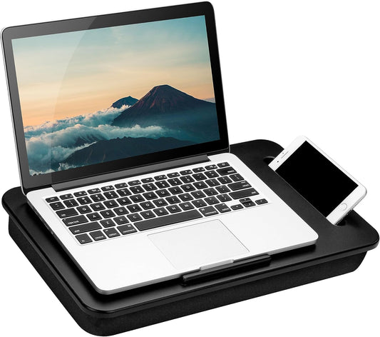 LapGear Sidekick Lap Desk - Phone Holder - Fits 15.6 Laptops