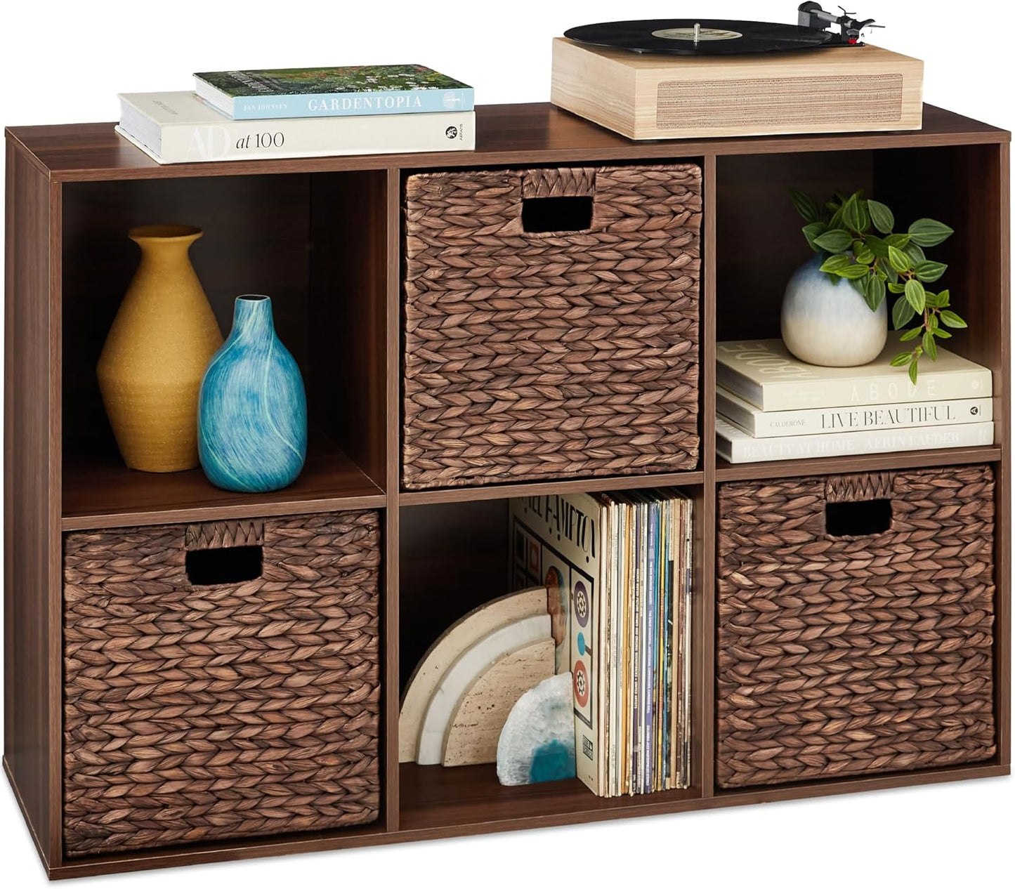 Best Choice Products 6-Cube Storage Organizer for Home Use