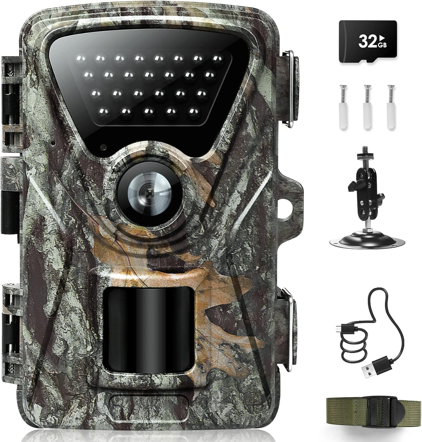 MAXDONE 1520P Trail Camera - Fast 0.2s Trigger Time!