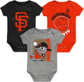 MLB Newborn & Infants 0-24 Months Change Up 3 Piece Set - Soft Cotton
