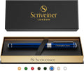 Personalized Midnight Blue Rollerball Pen - Luxury Engraved Gift