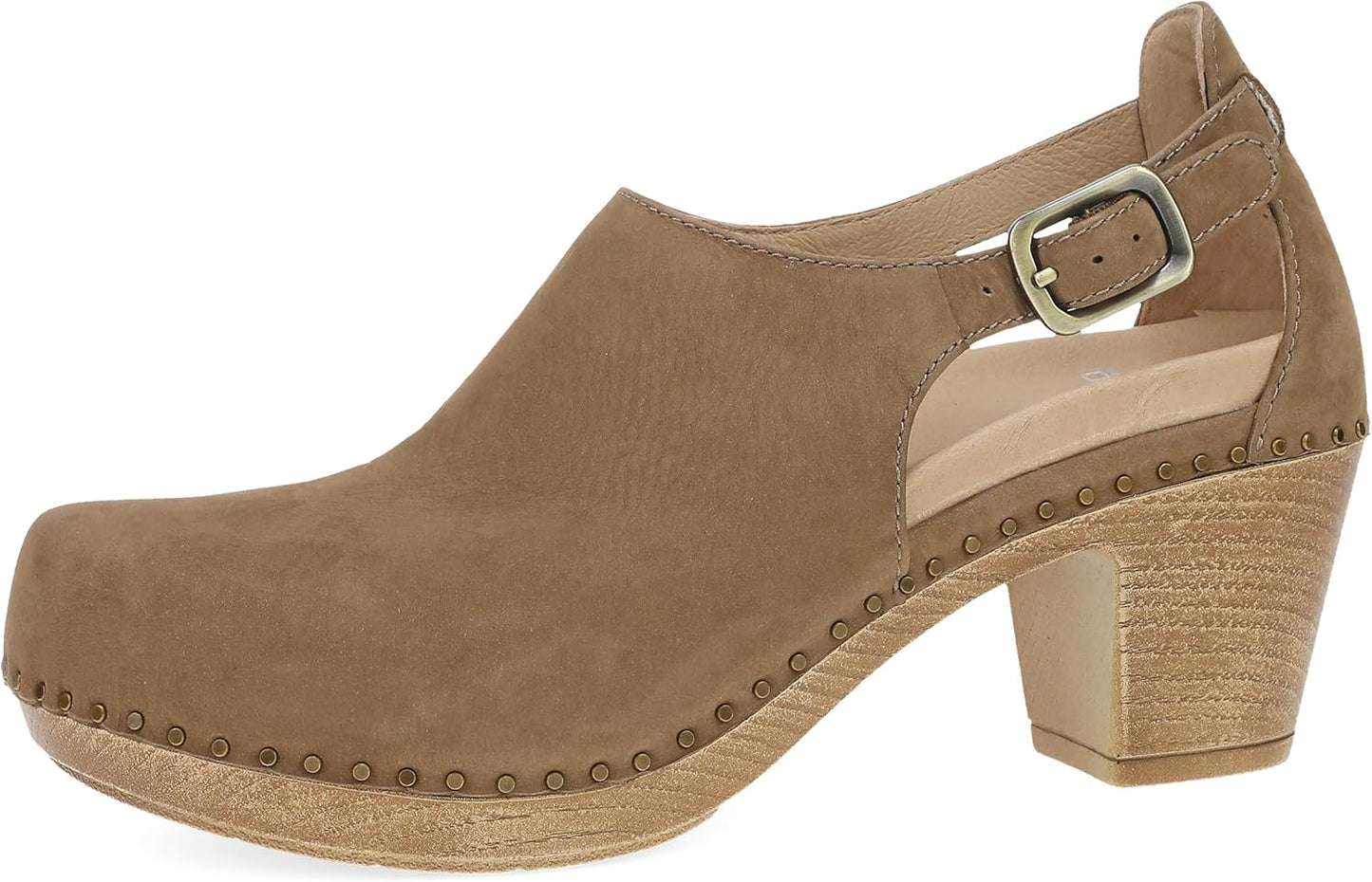 Dansko Sassy Closed Toe Heeled Clogs for Women - All-Day Comfort