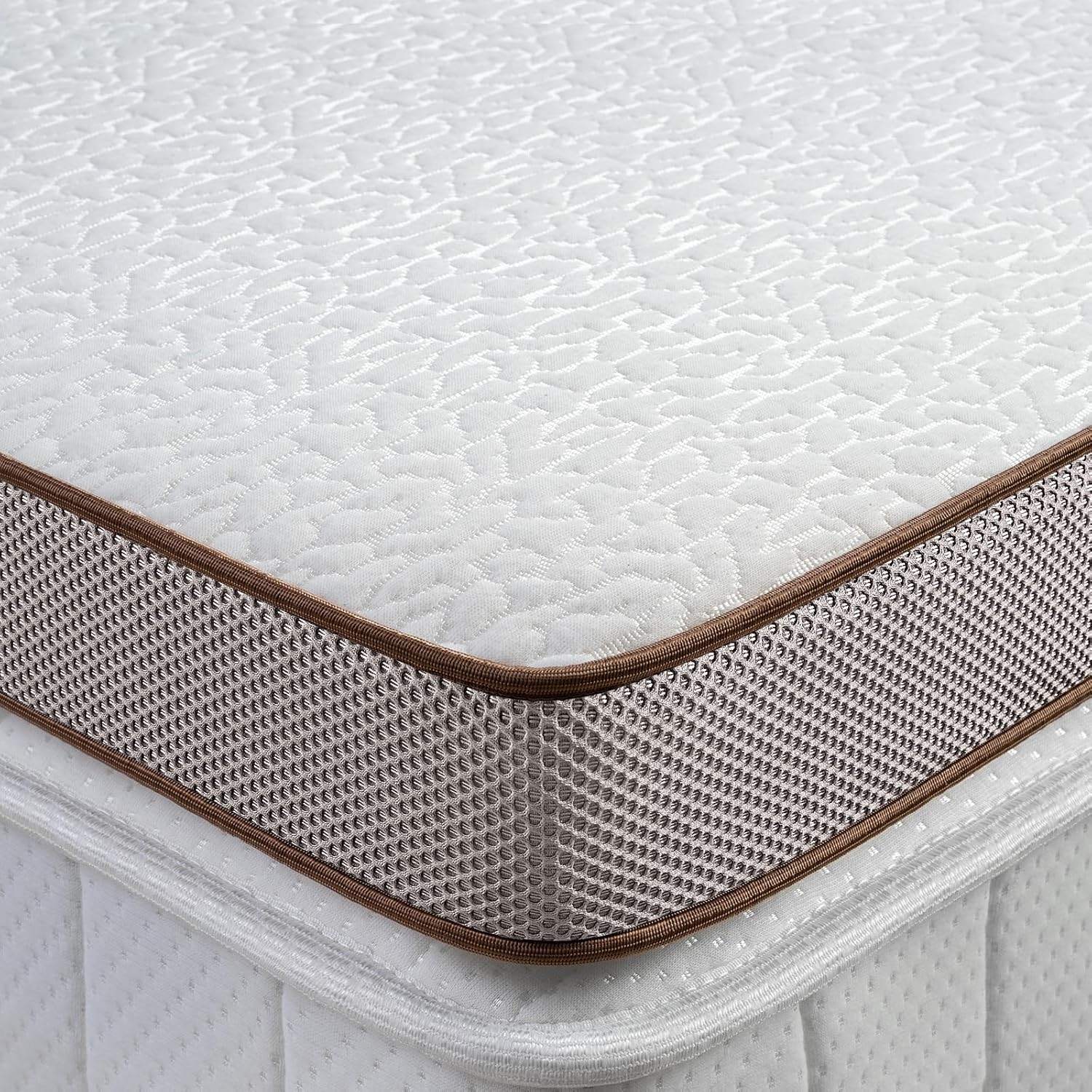 BedStory 4 Inch Gel Memory Foam Mattress Topper for Twin Beds