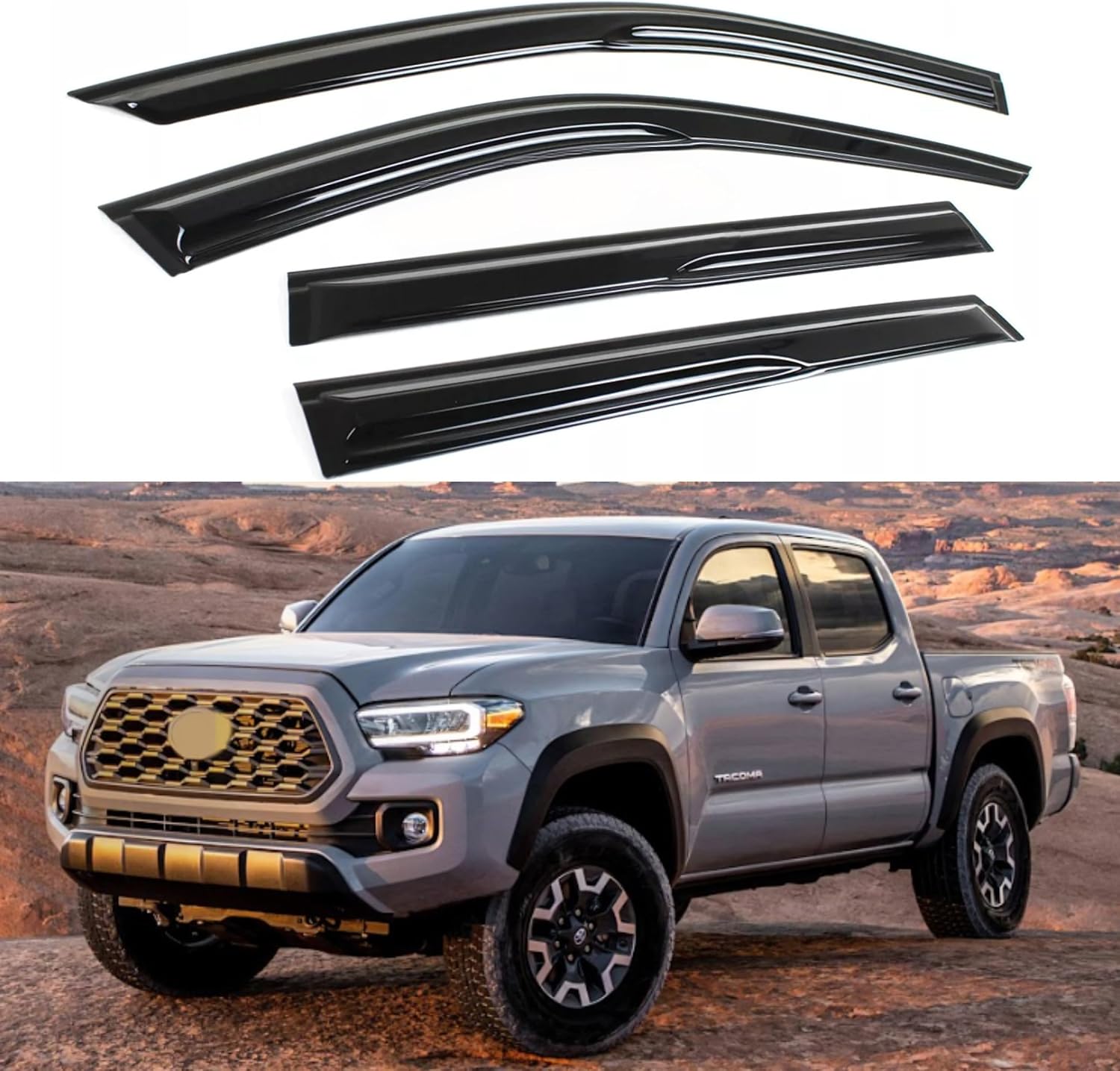 IG Window Visor for 2016-2023 Toyota Tacoma Double Cab