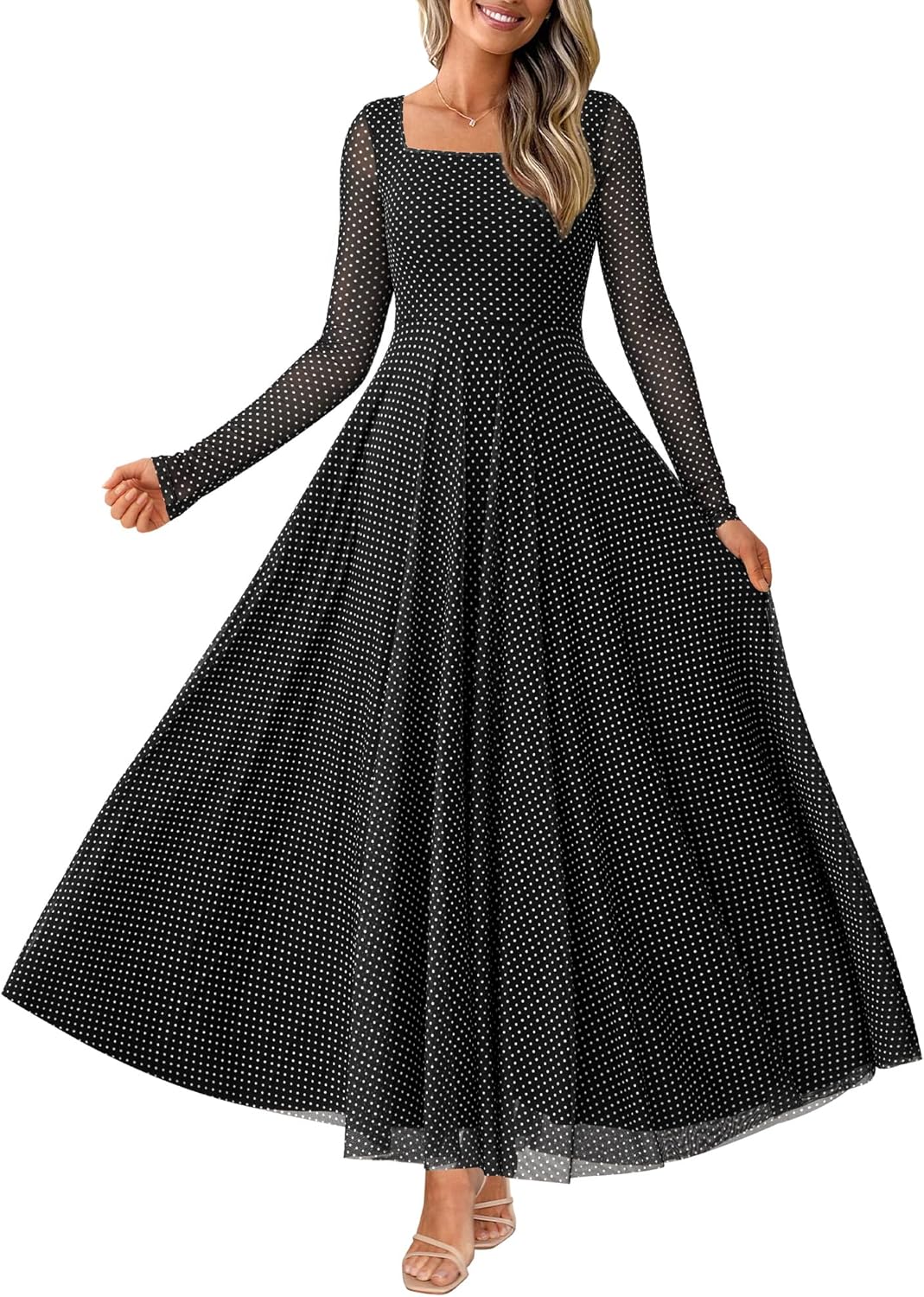 Elegant Floral Print Maxi Dress for Women - Perfect for Fall Events