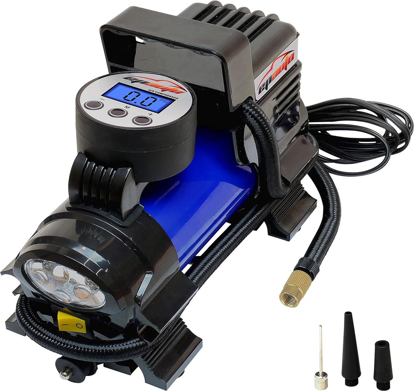 Fast Inflation: EPAuto 12V Air Compressor Pump
