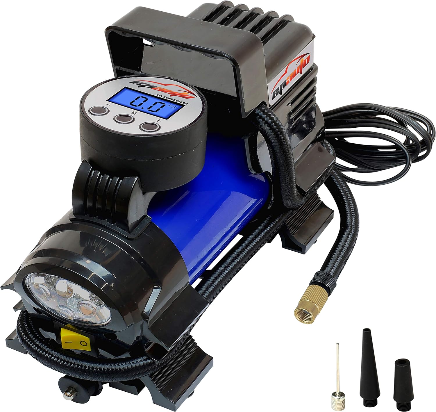 Fast Inflation: EPAuto 12V Air Compressor Pump