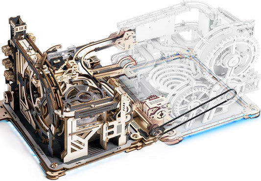 ROKR 3D Marble Run Kit - Fun + Challenging!