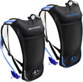 2 Pack Hydration Backpack with 2L Bladder - Lightweight Water Pack