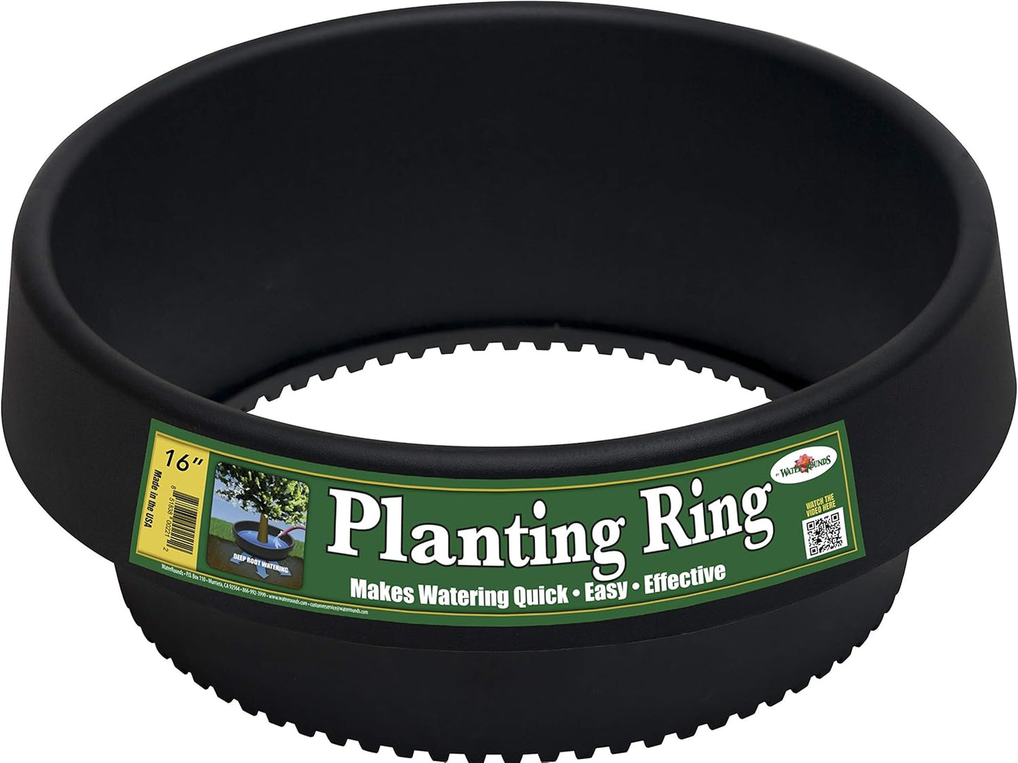 3 Pack of 16 Planting Rings for Watering Vegetables & Flowers