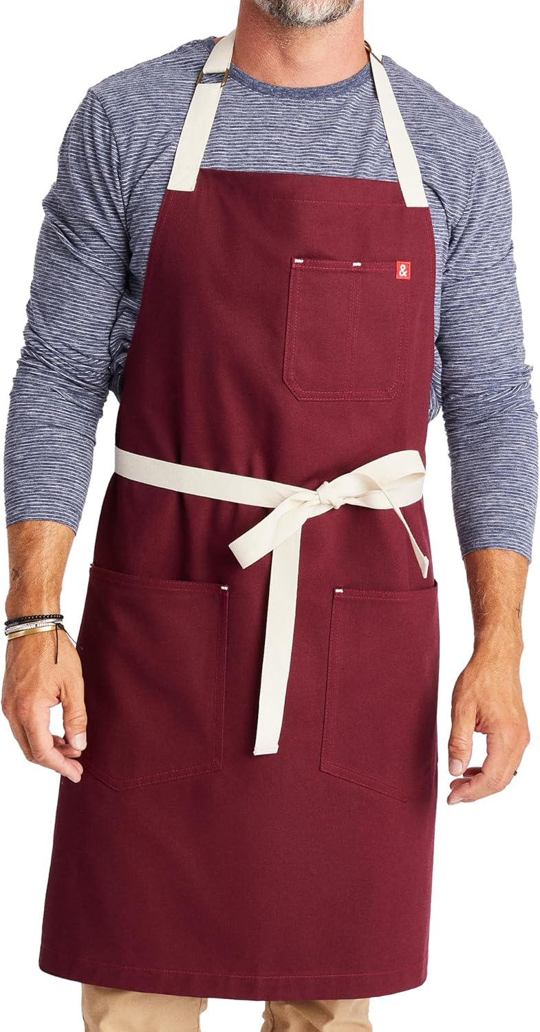Hedley & Bennett Essential Apron - Lightweight Cotton Canvas Workwear