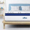 Vibe Quilted Hybrid Mattress, 12-Inch Gel Memory Foam - Medium-Plush