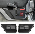 MAIKER Metal Rear Door Storage Box for 2007-2018 Jeep Wrangler JK