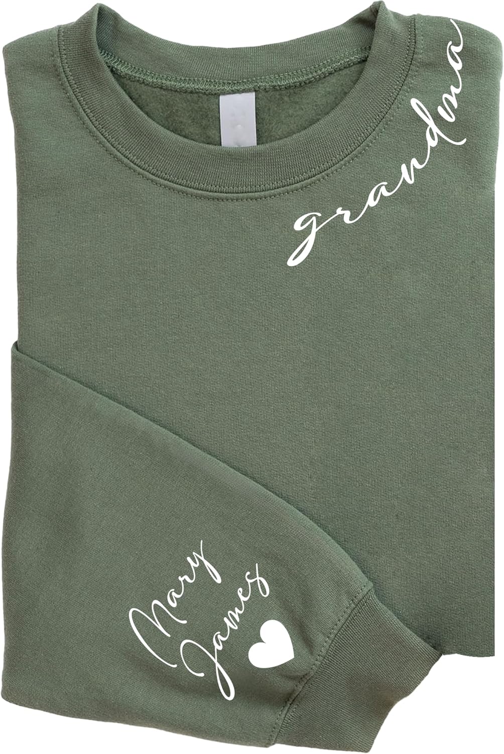Personalized Grandmother Sweatshirt- Handmade Custom Gift