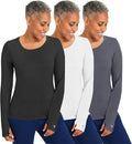 Healing Hands Mackenzie Women's Long Sleeve Underscrub (Style NGBG)