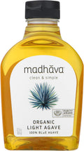 Organic Light Agave Nectar - Natural Low-Glycemic Sweetener (Pack