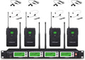 GTD Audio 4x800 UHF Diversity Wireless Lavalier System - Reliable