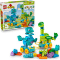 LEGO DUPLO Town 3 in 1 Dinosaurs on Wheels Learning Toy