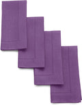 Purple Linen Napkins Set of 4 - 100% Pure Linen for Holidays