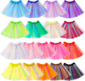 18 Pcs Toddler Girls Tutu Dresses Multicolor Set - Party Tulle Skirts