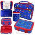 Bento Box with Stainless Steel Food Jar for Kids Lunches