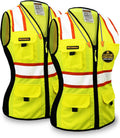 FIRST LADY Safety Vest for Women - Class 2 High (Style LVYB)