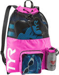 TYR Big Mesh Mummy Backpack for Swimming and Gym Gear