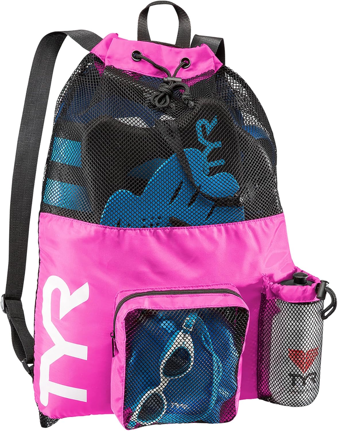 TYR Big Mesh Mummy Backpack for Swimming and Gym Gear