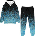 Boys Hoodie Pant Set with 3D Print - Comfortable 2-Piece for Ages 5-14