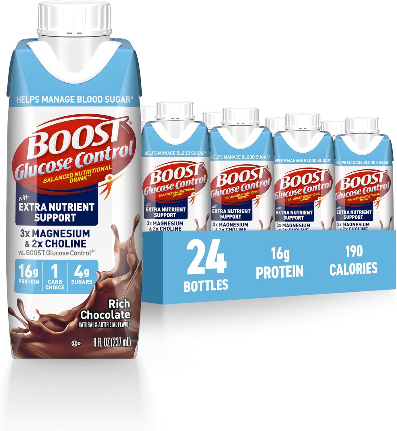 BOOST Glucose Control Nutritional Drink for Diabetes Management