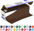 Brown Plastic Tablecloth Roll 54in x 300 ft - Cut-to-Size Disposable