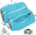 Shoe Wash Bag Set - Anti-Deformation, Zippered Mesh Duo