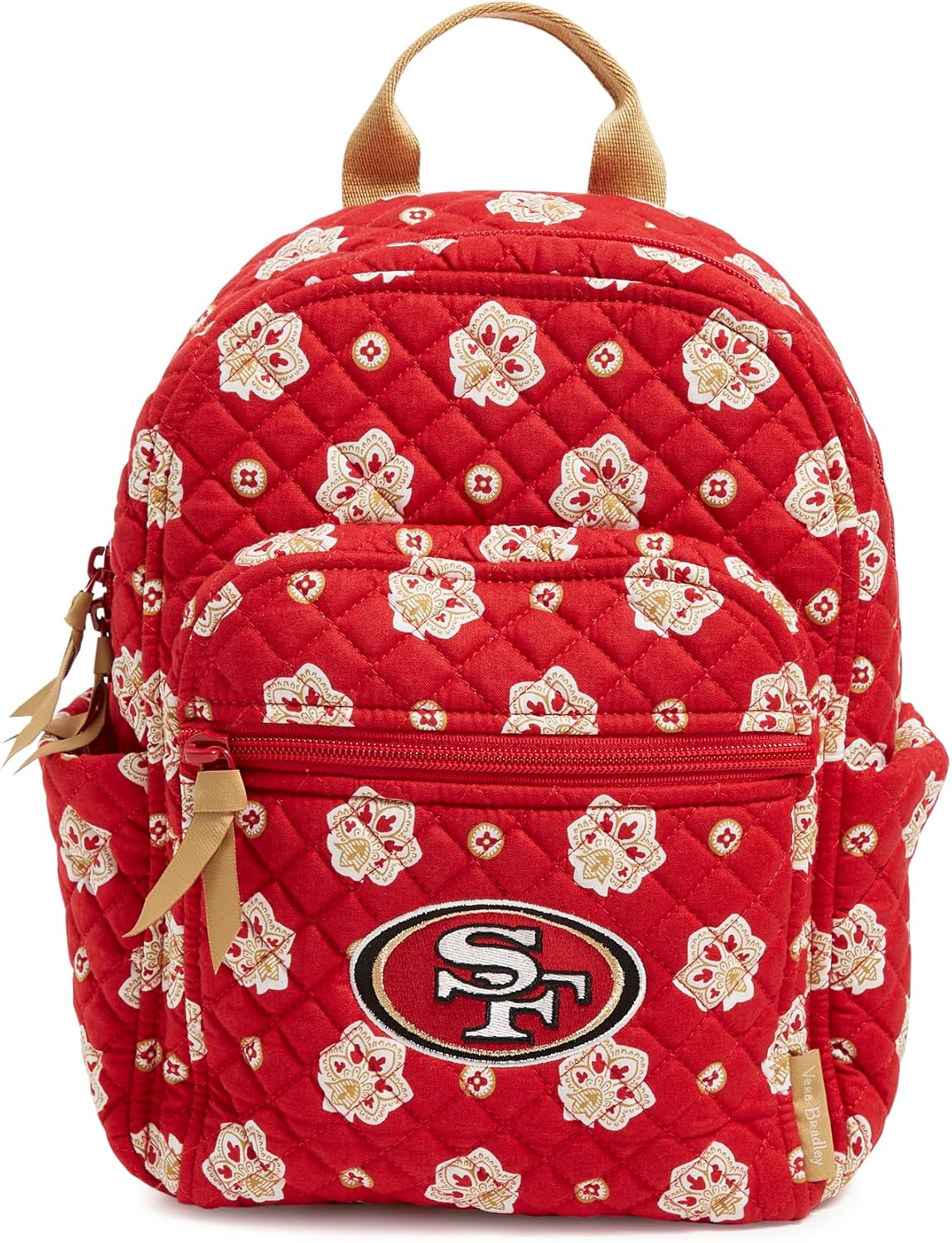 Vera Bradley Women's NFL Small Backpack for Team Spirit Lovers