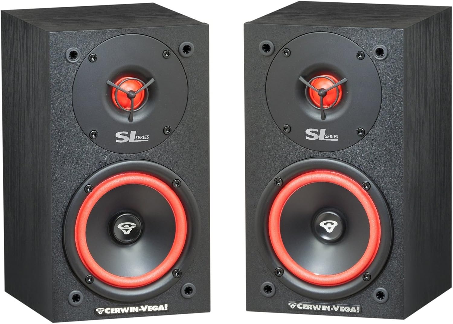 Cerwin Vega SL-5M Satellite Speakers - Crisp Sound, Set of 2