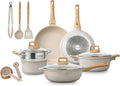 Bakken-Swiss 14-Piece Granite Non-Stick Cookware Set - Essential 14pc
