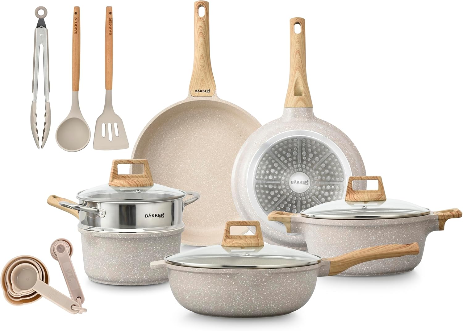 Bakken-Swiss 14-Piece Kitchen Cookware Set for Every Cook