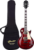 GROTE Guitar Solid Body Electric Guitar with Gigbag LPYS-006 - Classic