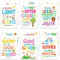 Christian Notepads for Kids Bible Verse Notepad 12 Pack - Pocket Size