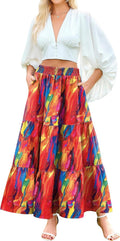 Arolina Maxi Skirt for Women Summer Boho High Waist Pleated - Flowy be
