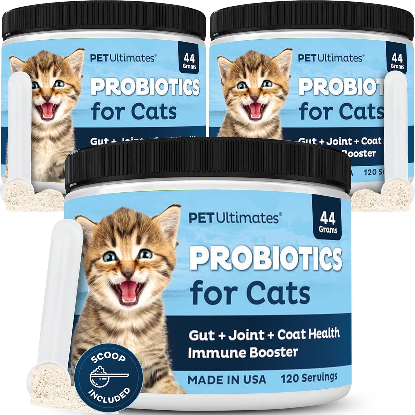 Pet Ultimates Probiotics for Cats - Digestive Health Support