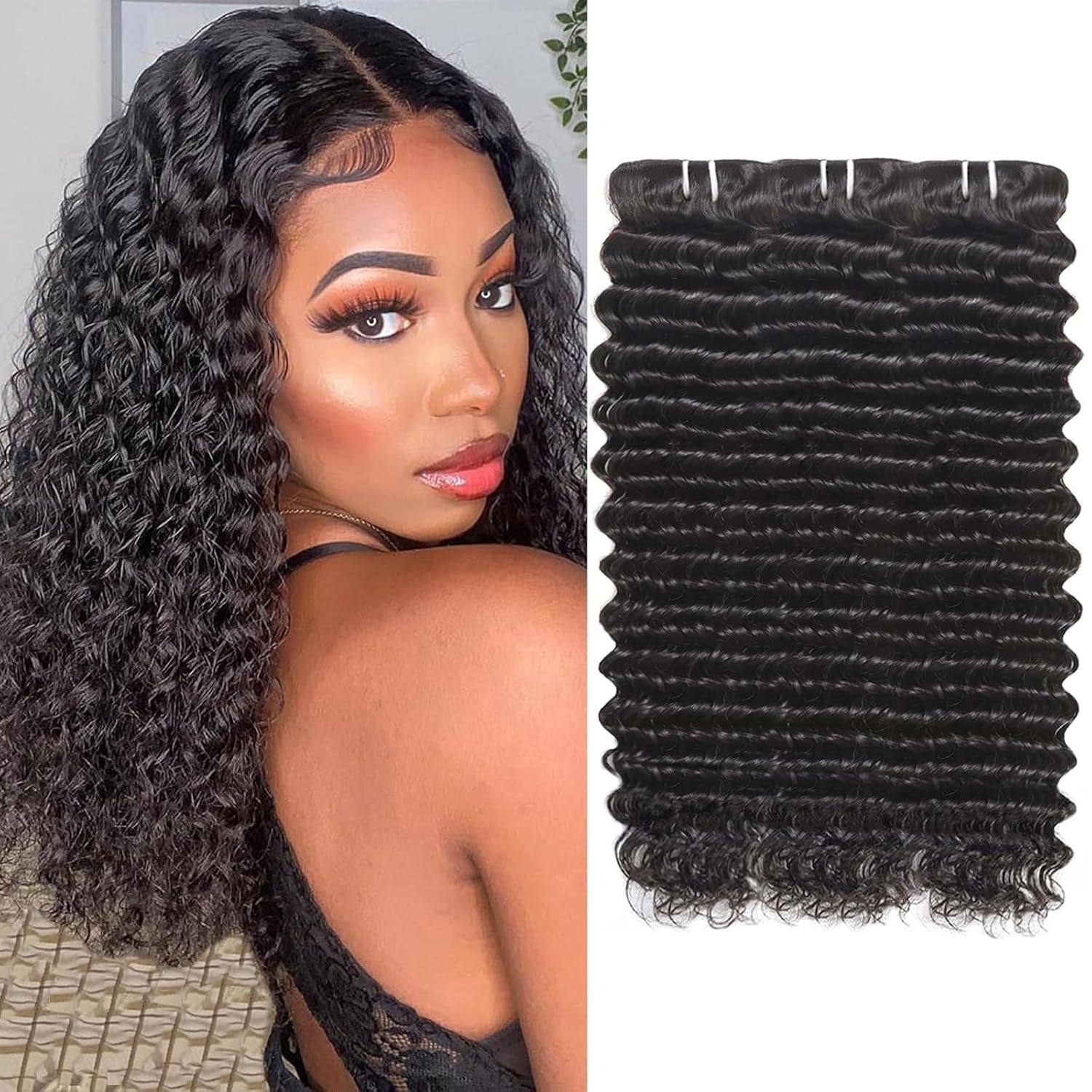Deep Wave Human Hair Bundles for Stunning Natural Looks