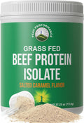 Grass Fed Beef Protein Powder - Lactose Free Salted Caramel