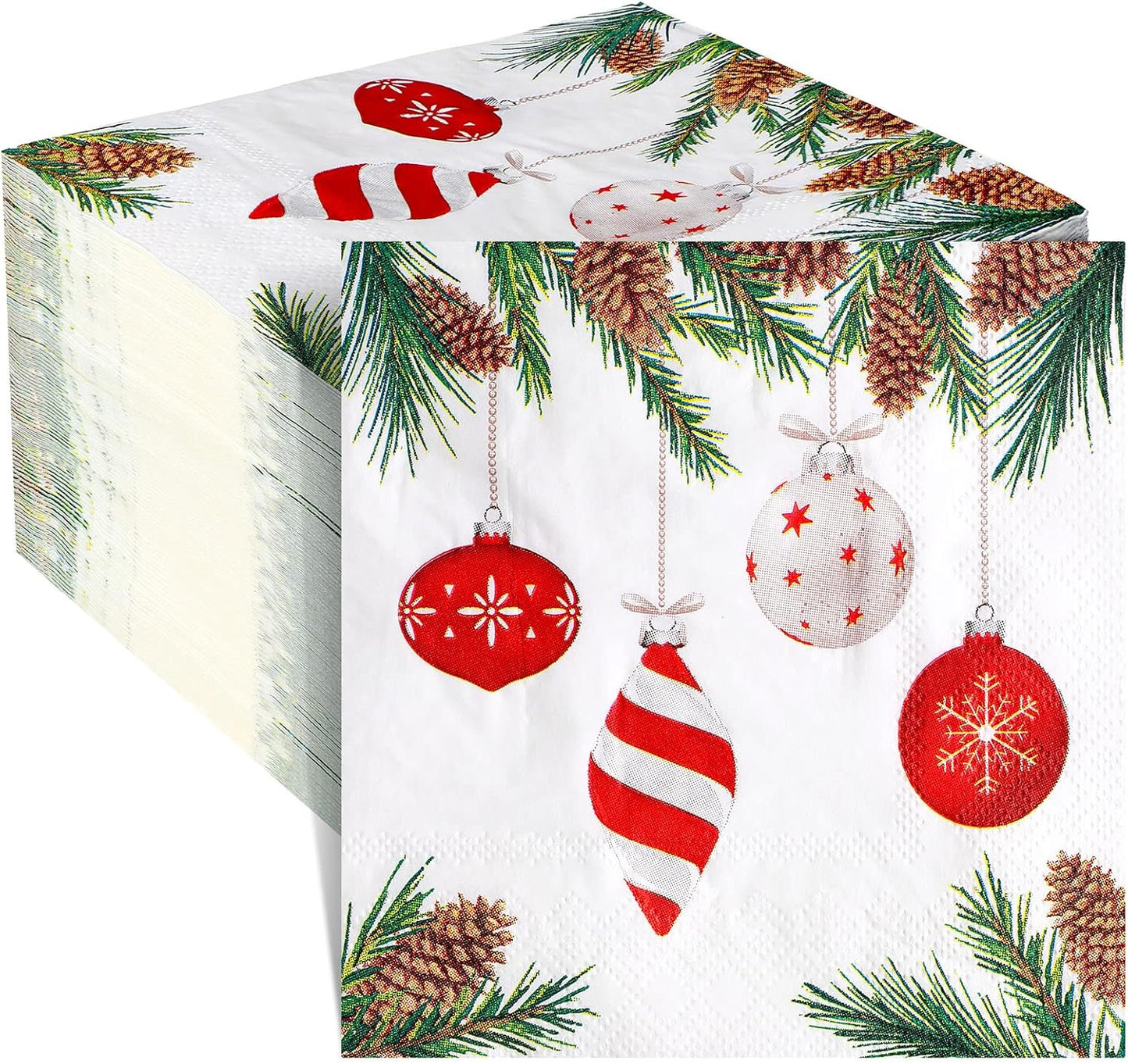 Christmas Cocktail Napkins - Holiday Cheer in Every Disposable Bite!