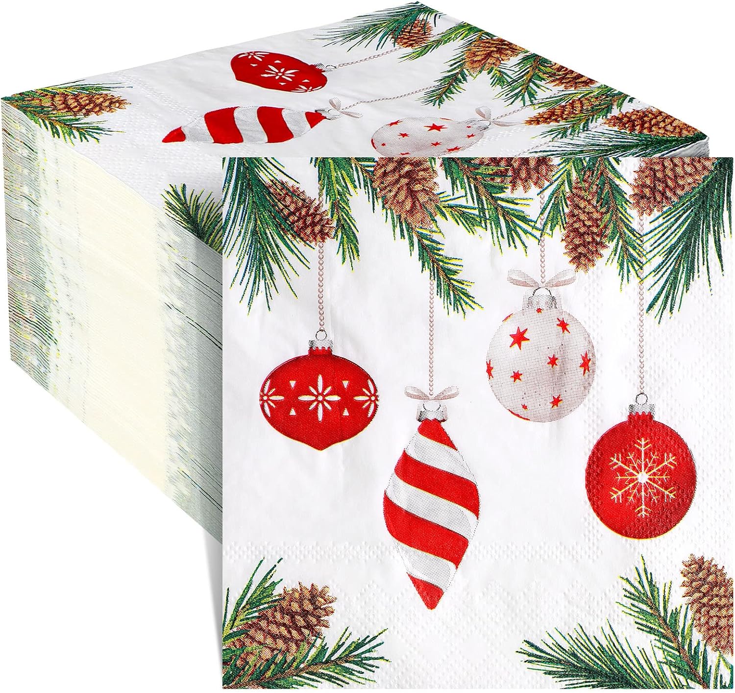 Christmas Cocktail Napkins - Holiday Cheer in Every Disposable Bite!