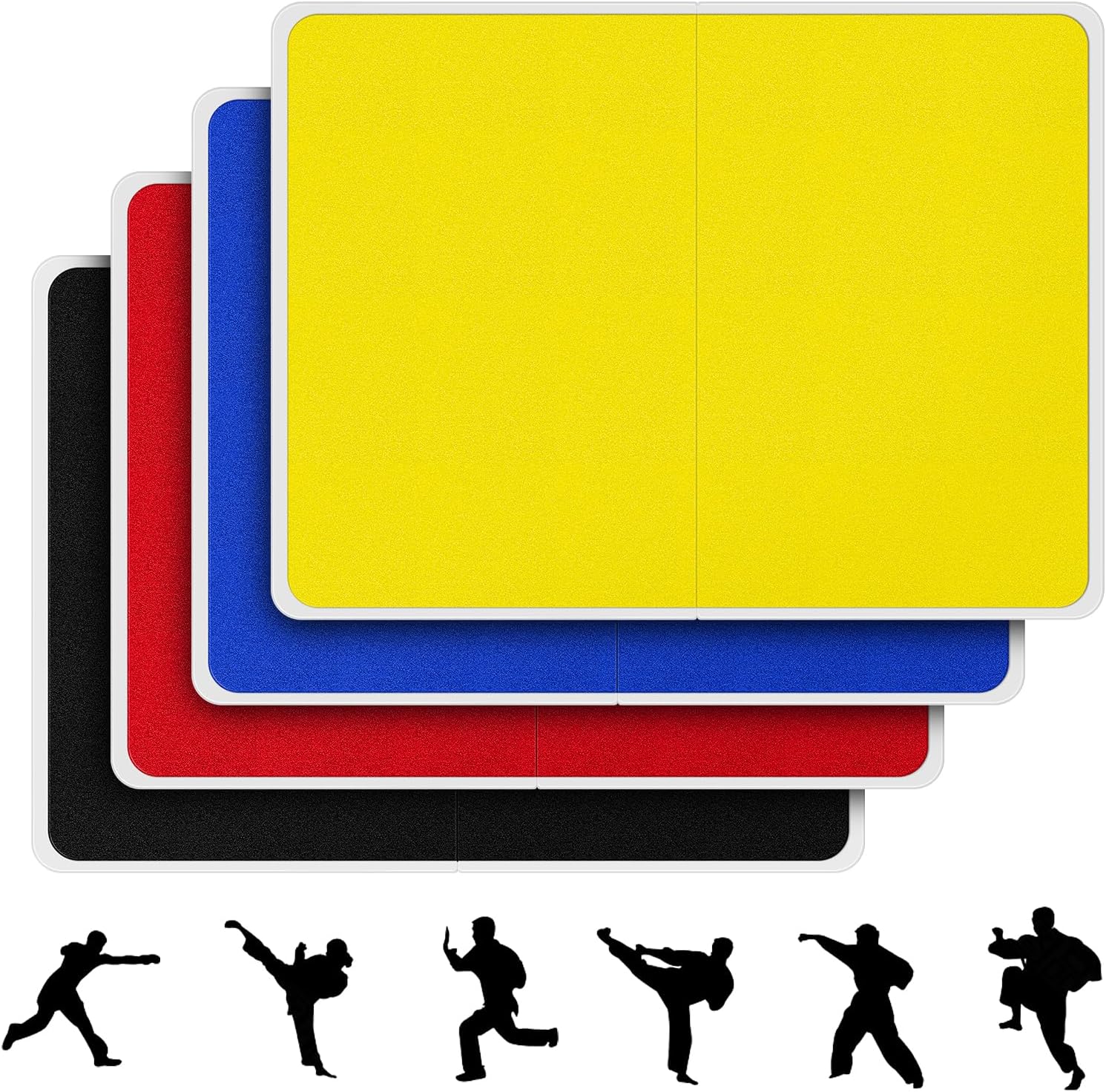 4 Pack Rebreakable Karate Boards - Strong & Durable Martial Arts Training