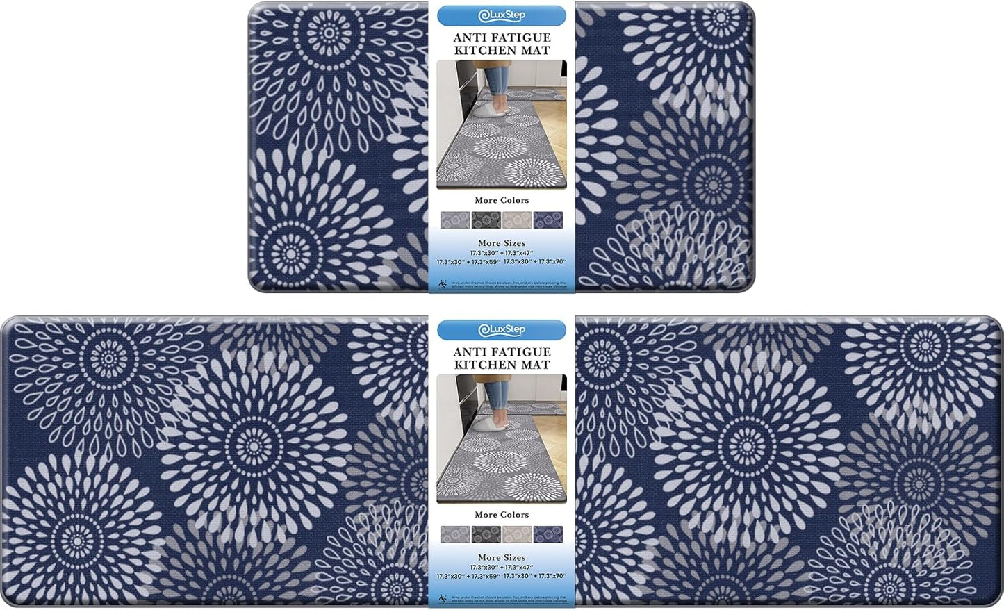 LuxStep Kitchen Mat Cushioned Anti-Fatigue Waterproof Set