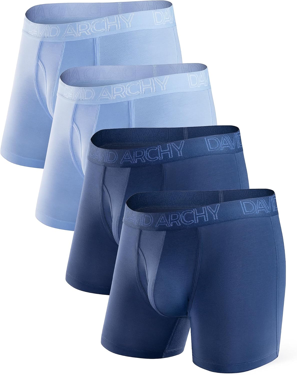 DAVID ARCHY Mens Underwear Boxer Briefs for Ultimate Comfort