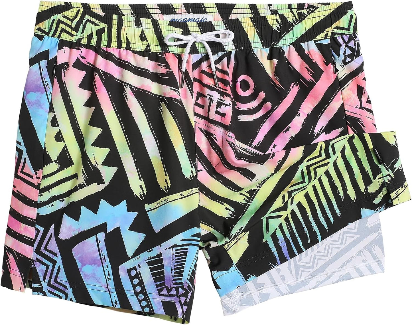 maamgic 5inch Mens Swim Trunks with Compression Liner Review