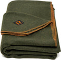 Arcturus Military Wool Blanket 64 x 88 in - Thick, Washable Warmth