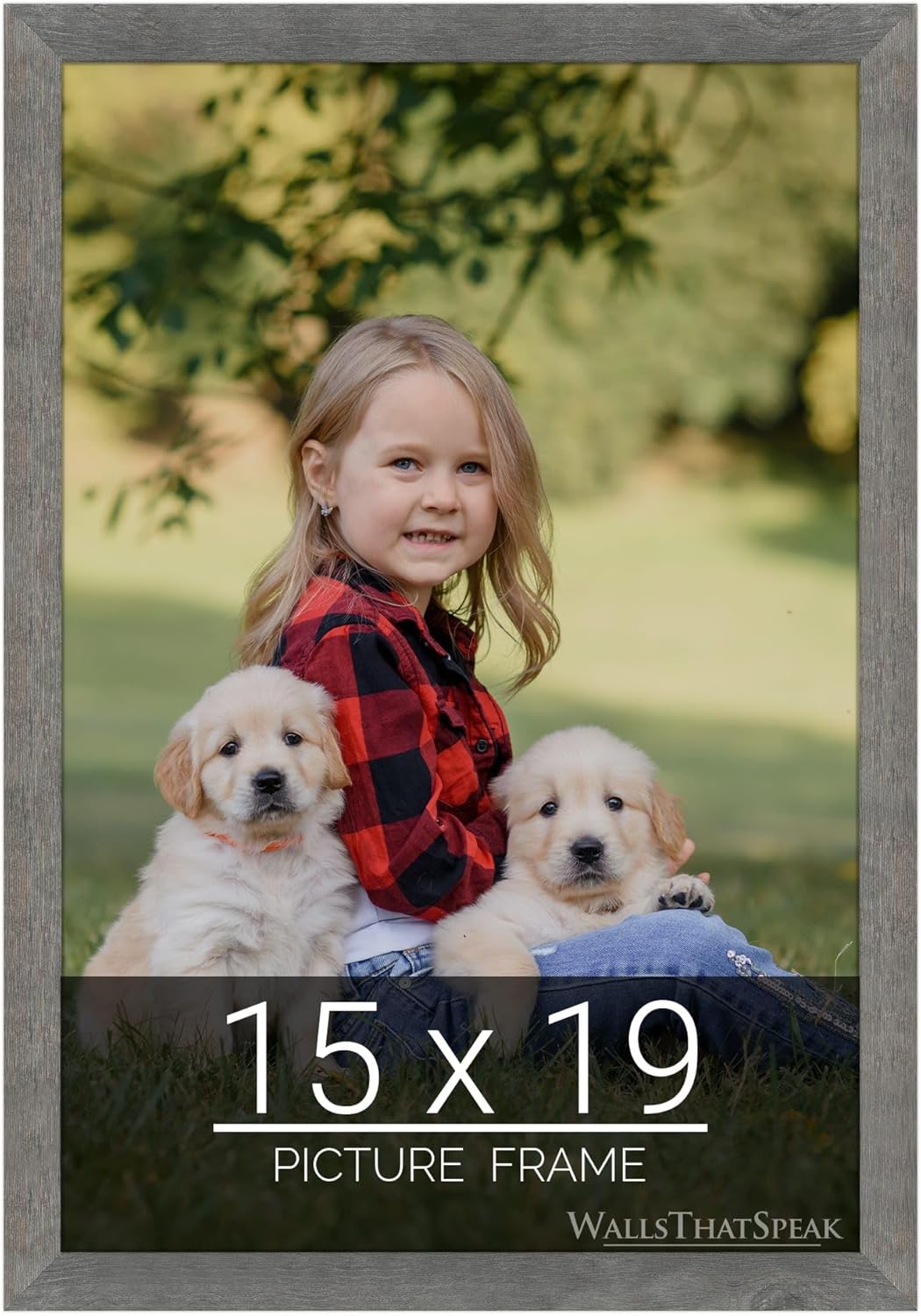 15x19 American Barn Picture Frame for Puzzles and Photos